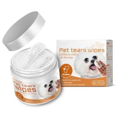 Biokleen OEM Custom Pet Teeth Wipe Disposable Natural Non-Woven Bamboo Cleaning Pet Wipes for Pets