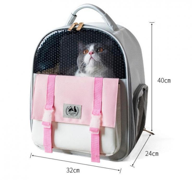 Breathable Pet Carrier Backpack Portable Travel Pet Carrier Windproof Pet Carrier Bag