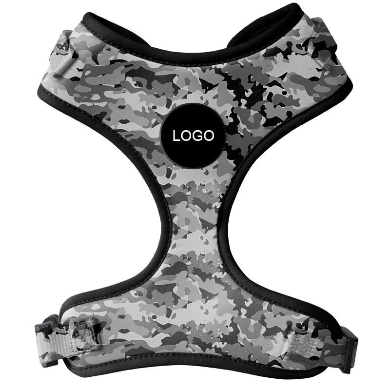 Camouflage Rose Red Pet Harness, Camouflage Series Dog Harness