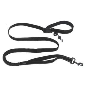 Quality Assurance No Pull Double Handle Dog Leash Training Lead for Walking Big Dogs