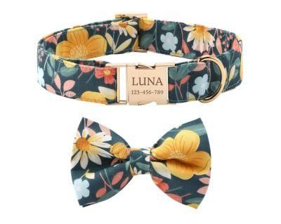 Decorative Best Selling Products Nylon&Cotton Wear-Resistant Wholesale Personalized Adjustable Nylon Pet Collar