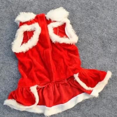 Fleece Christmas Dog Costumes with No MOQ