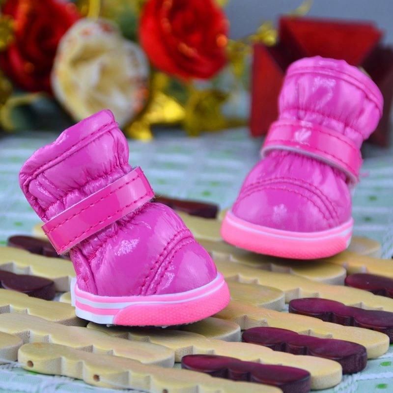 Factory Supply Colourful Design Outlook Pet Shoes 100% Cotton