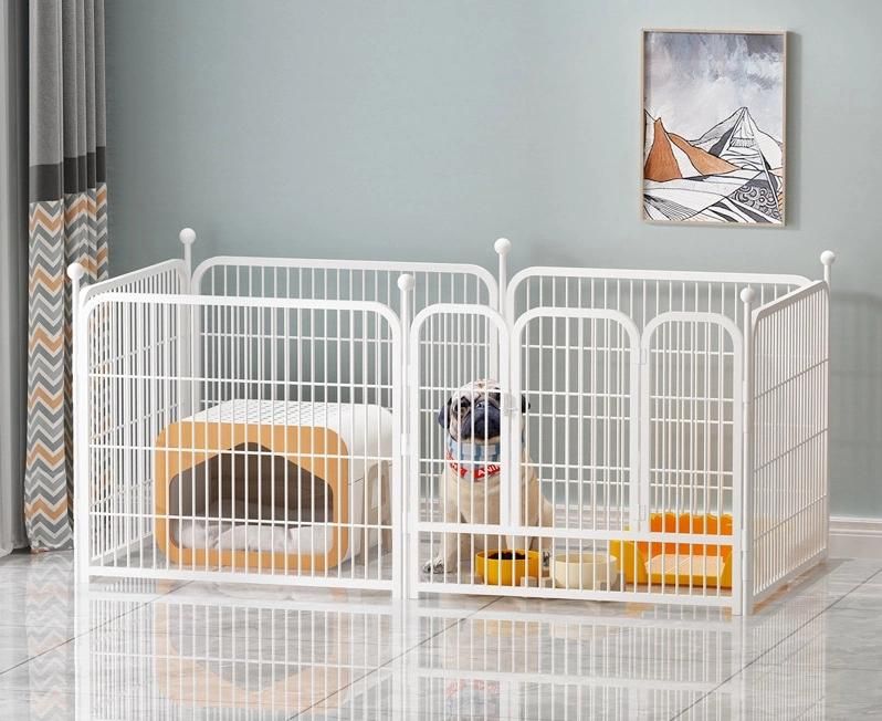 Foldable Wire Fencing Pet Fence for Baby and Pet Playpen