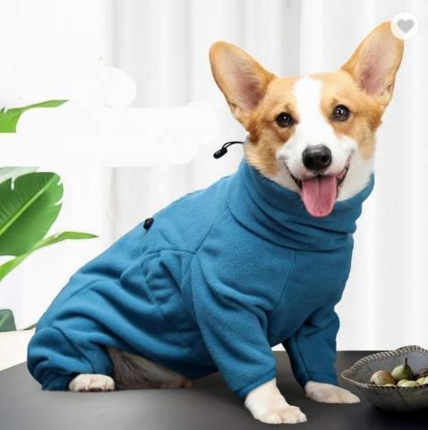 Wholesale Warm Windproof Fleece Cotton Big Pet Puppy Dog French Bulldog Cloth Clothes Coat