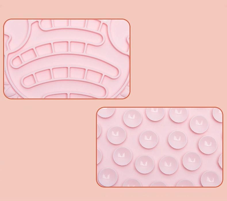 Pet Dog Feeding Bowl Mat Silicone Dog Feeding Lick Pad