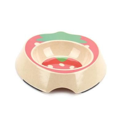 Personalized Bamboo Fiber Pet Bowl Water Feeding Wholesale Dog Bowl