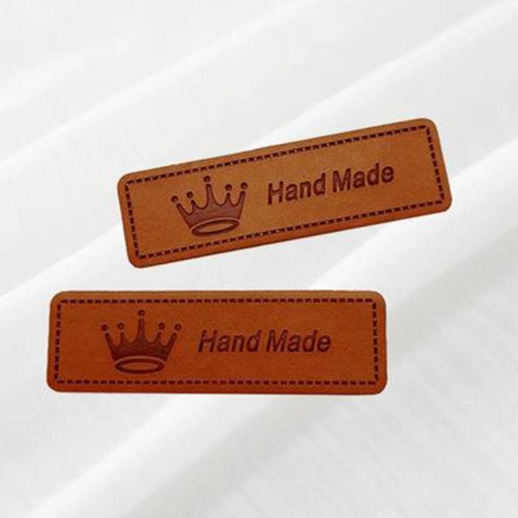 Wholesale Custom Pet Products Leather Label Hang Tag
