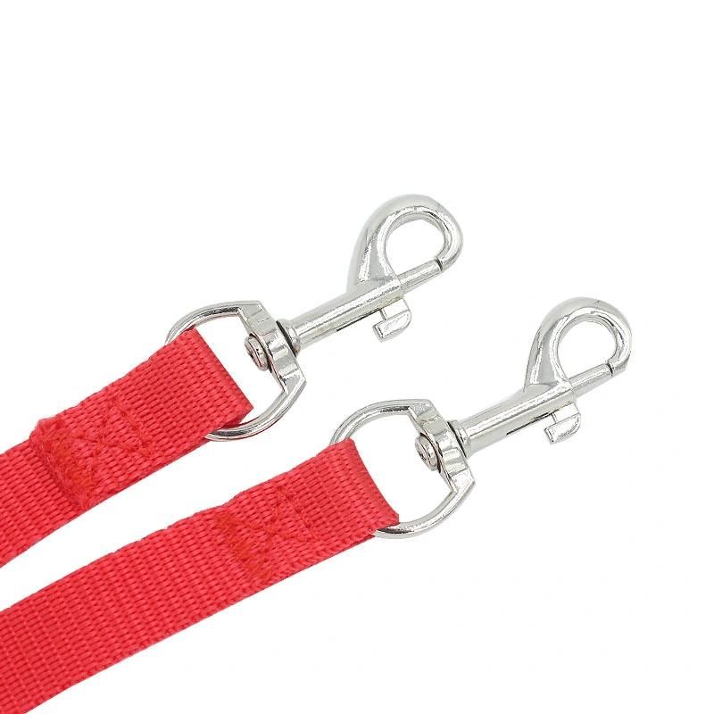 Nylon Double Ended Dog Pet Leash Sp-Litter Coupler Clip for Collar Harness