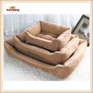 Three Sizes Berber Fleece Fabric Pet Bed for Dog