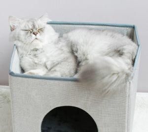 2021new Design Luxury Pet Bed Folding Pet Cat Bed Cat House Pet Products D