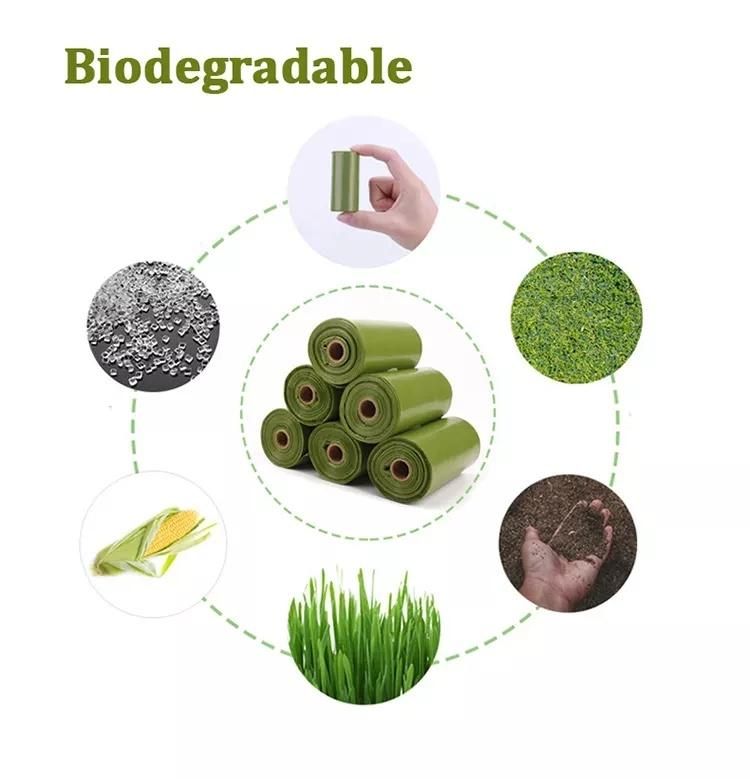 Pet Outdoor Sports Plastic Biodegradable Dog Waste Poop Disposable Pet Dog Poop Bag