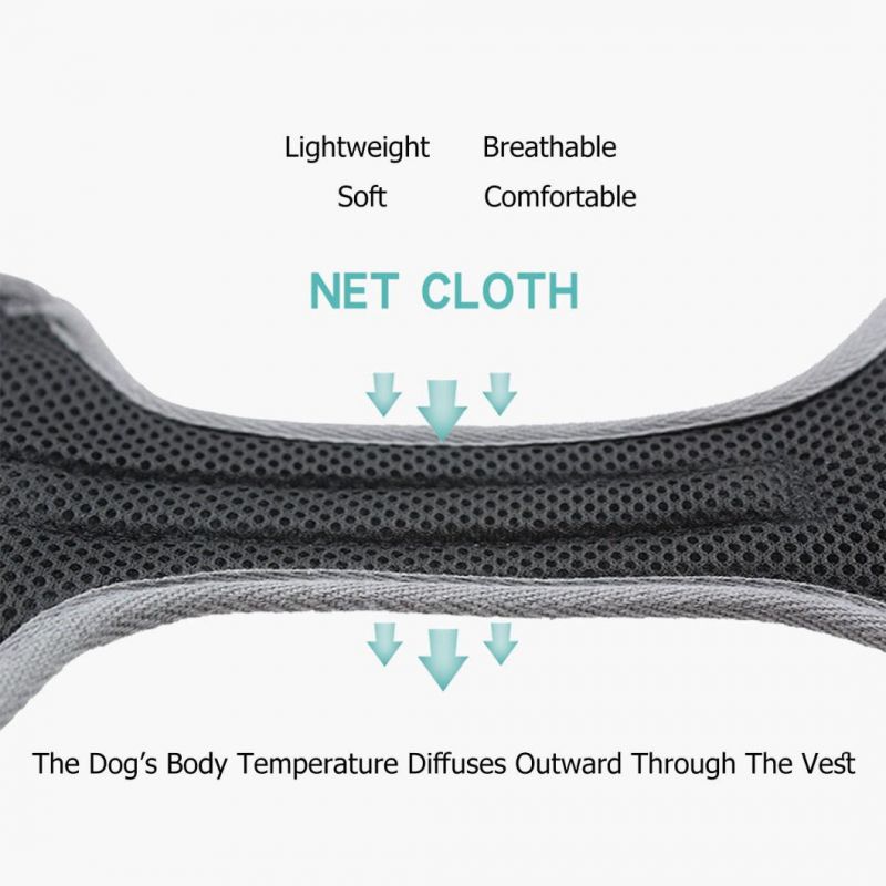 Lighweight Breathable Pet Harness for Small Medium Large Dog Harness