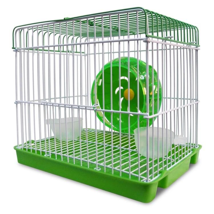 Four Colors Red Green Blue Yellow Pets Products Simple Hamster Cage Rat Cage Mice Rodent Animal Cage Hamster