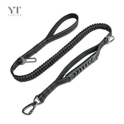 Premium Luxury Heavy Duty Strong Tangle Free Reflective Plain Nylon Tactical Dog Leash Training Dog Lead