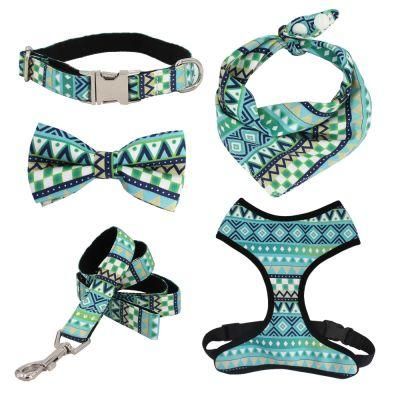 OEM Wholesale Sublimation Soft Neoprene Customized Padded Pet Dog Harness