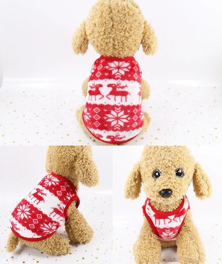 Lovely Cartoon Style 18, Optional to Choose Coral Fleecy Warm Xxs-XXL Pet Supplies Vest Dog Clothes//