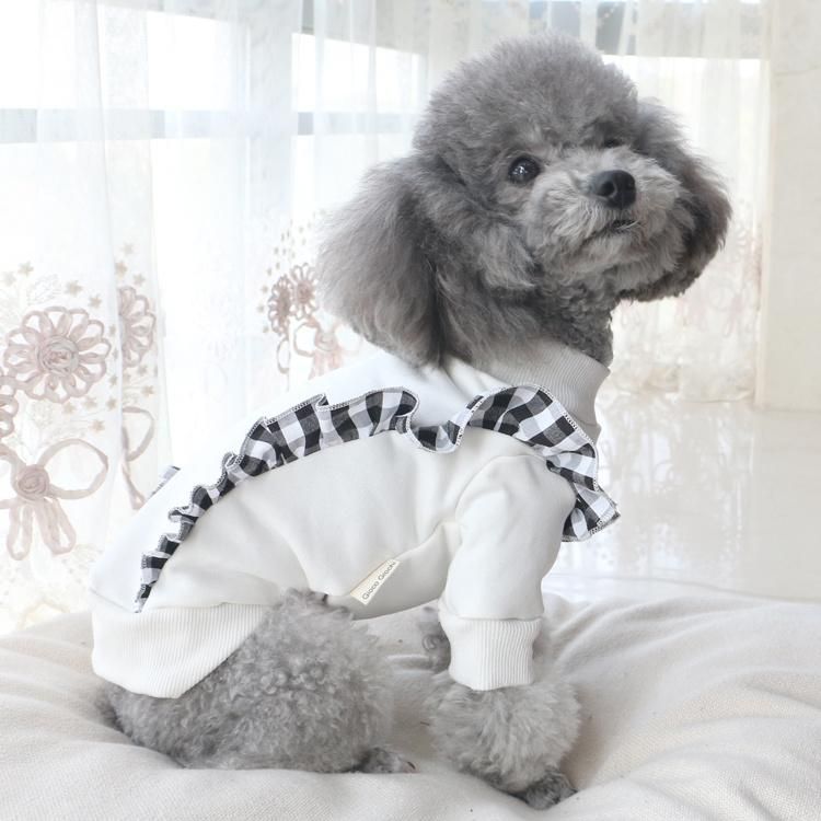 Dog Designer Fur Jacket Dog Winter Coat Dog Hoodies Plain Pet Clothes