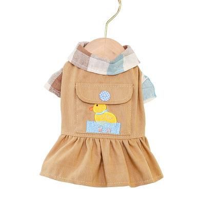 Dog Clothes Cat Pet Clothes Supplies Spring Summer Princess Skirt Cool Breathable Dog Dress Pet Clothes