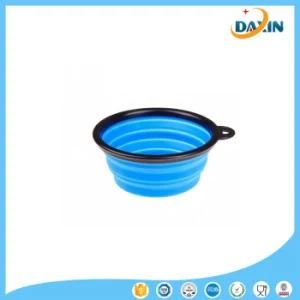 FDA &amp; LFGB Standard 100% Food-Grade Colorful Silicone Foldable Pet Bowl