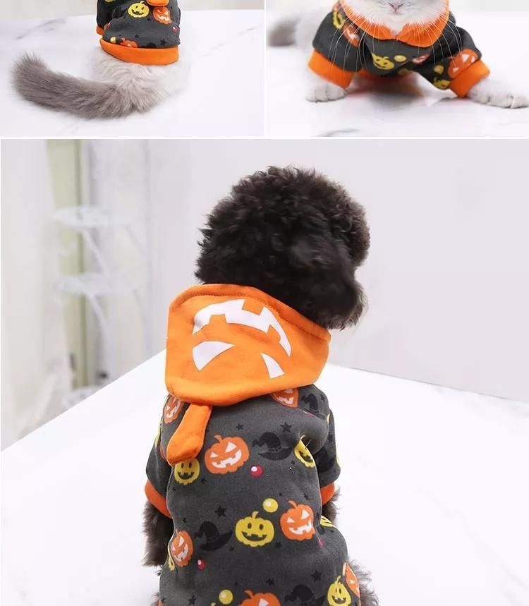 Pet Halloween Costumes Clothes for Cats Dogs Pet Sweater Clothes Hoodies