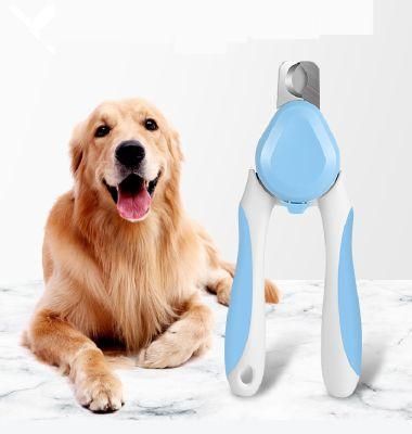 Pet Dog Nailclipper Grooming Tool with Safety Non-Slip Handles