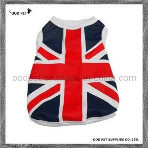 Latest Fashion Union Jack Pet Apparel, Dog Tee Shirts (SPT6008)
