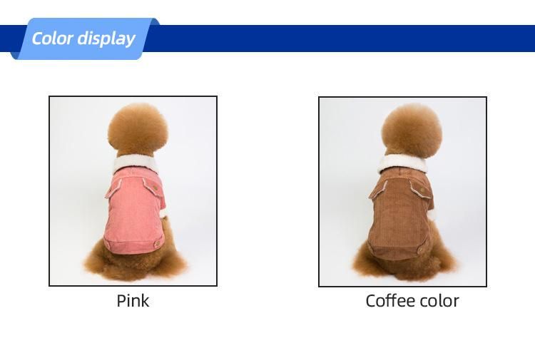 Fleece Lined Warm Dog Jacket for Puppy Winter Cold Weather Dog Clothes