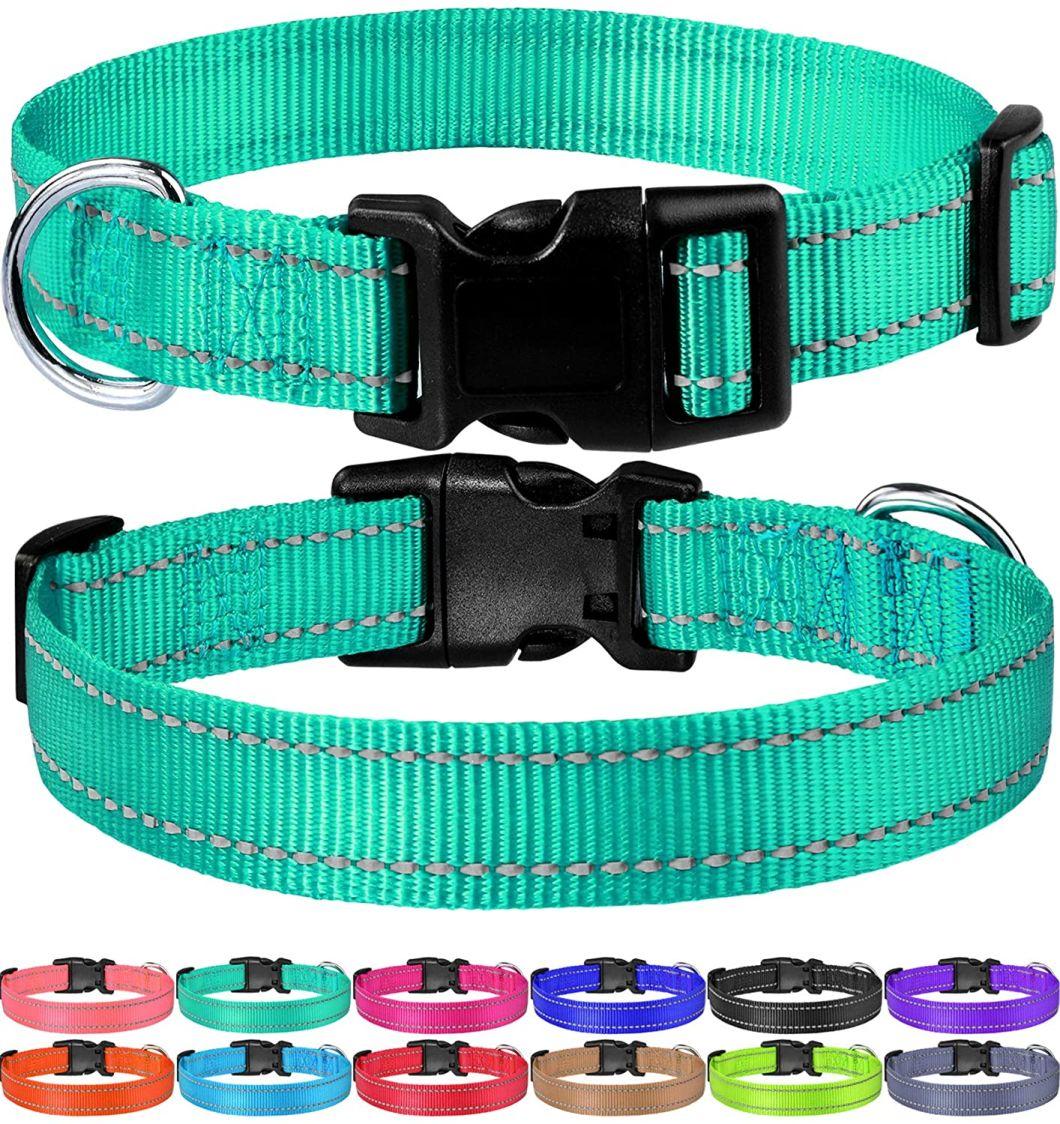 Classic Solid Colors Quick Release Dog Collar