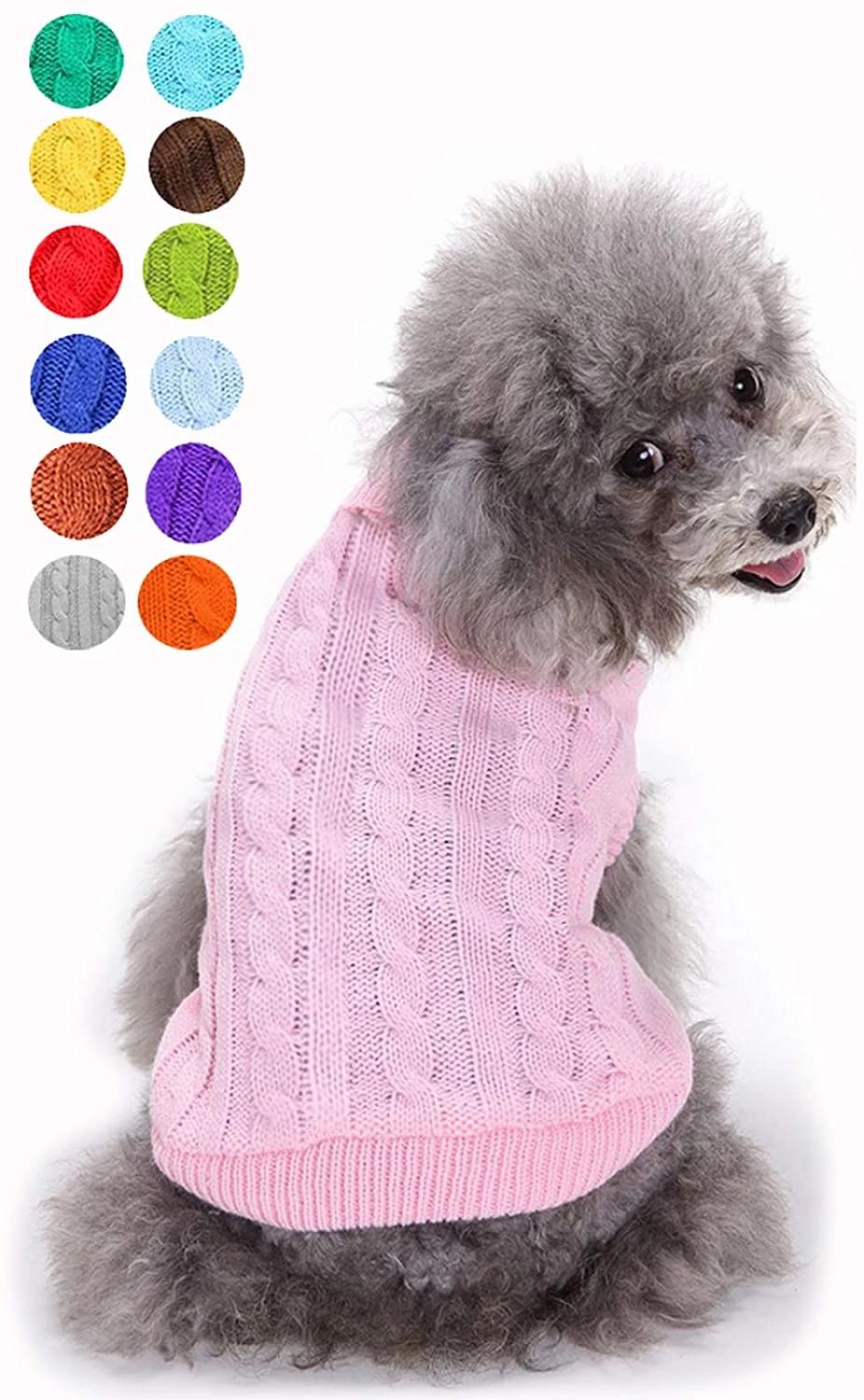 Cold-Weather Fashion Dog Sweater Dog Clothing