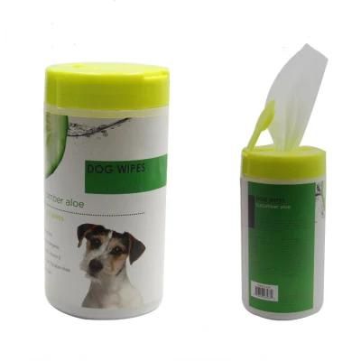 Private Label EPA Certificate Gentle Moisturizing Pet Paw Wet Wipes