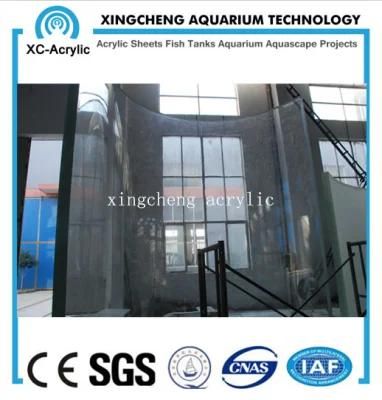 UV Transparent PMMA Tunnel Oceanarium