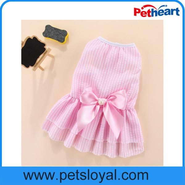 Factory Wholesale Pet Dress Dog Girl Clothes