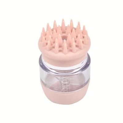 Hot Selling Pet Grooming Products Tool Dog Comb Pet Bathing Massage Brush Quality Rubber Dog Cat Bath Soothing Massage Brush for Cleaning