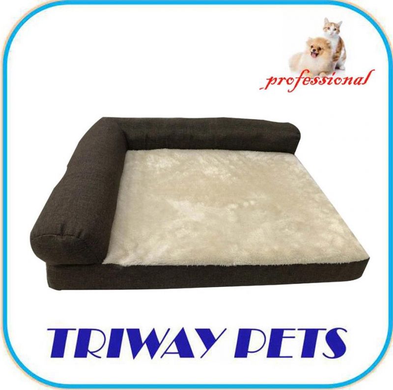 Luxury Nail Foam Orthopedic Pet Sofa Bed
