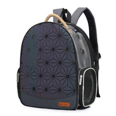 Wholesale Geometric Luminous Reflective Backpack