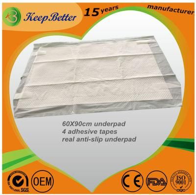 Adhesive Stickers Anti-Slip Tapes White Disposable Dog Puppy Pet Potty Training Pads