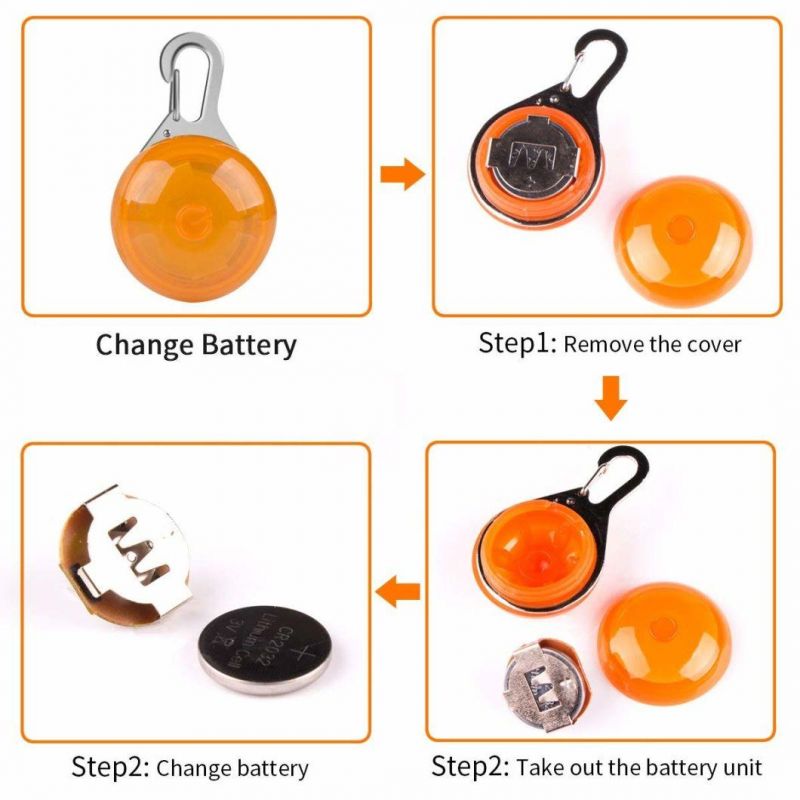 Clip-on Pet and Dog Collar LED Light - Dog Lights for Collars