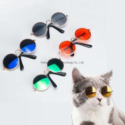 Pet Cat Glasses for Photos Props Accessories Little Dog Cat Eye Wear Sunglasses Pet Supplies Toy