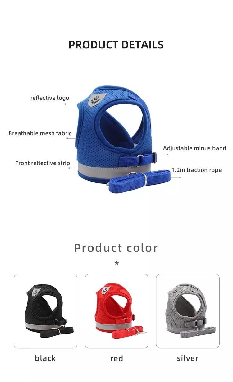 Best Quality Nylon Dog Harness and Leash for Family