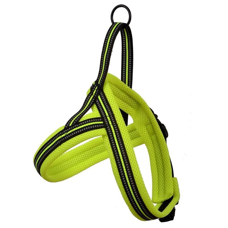 No Pull Comfortable Reflective Nylon Mesh Padded Dog Harness
