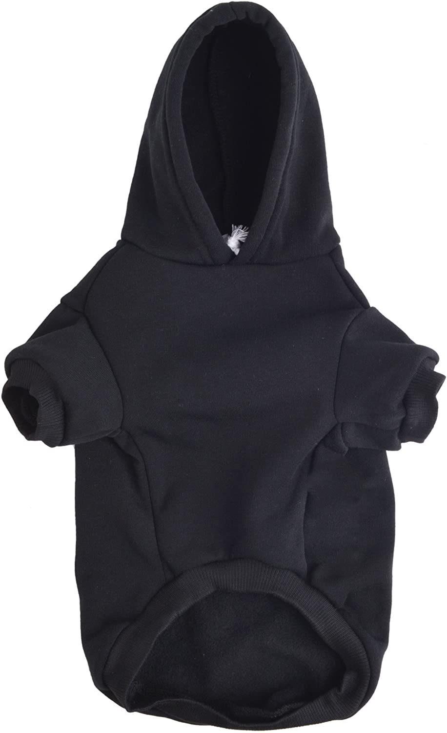 Basic Cotton Polyester Pet Dog Sweatshirt Hoodie