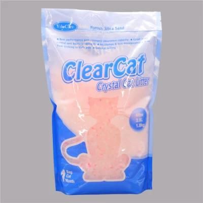Chinese Supply Cat Litter Crystals Highly Absorbent Cat Litter Micro Crystals Non Clumping Silica Gel Cat Litter