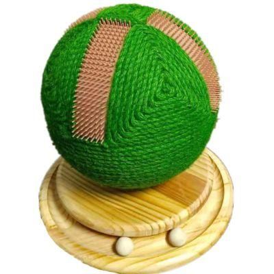 Sisal Covered Cat Scratching Globe Jute Cat Product Pet Toy