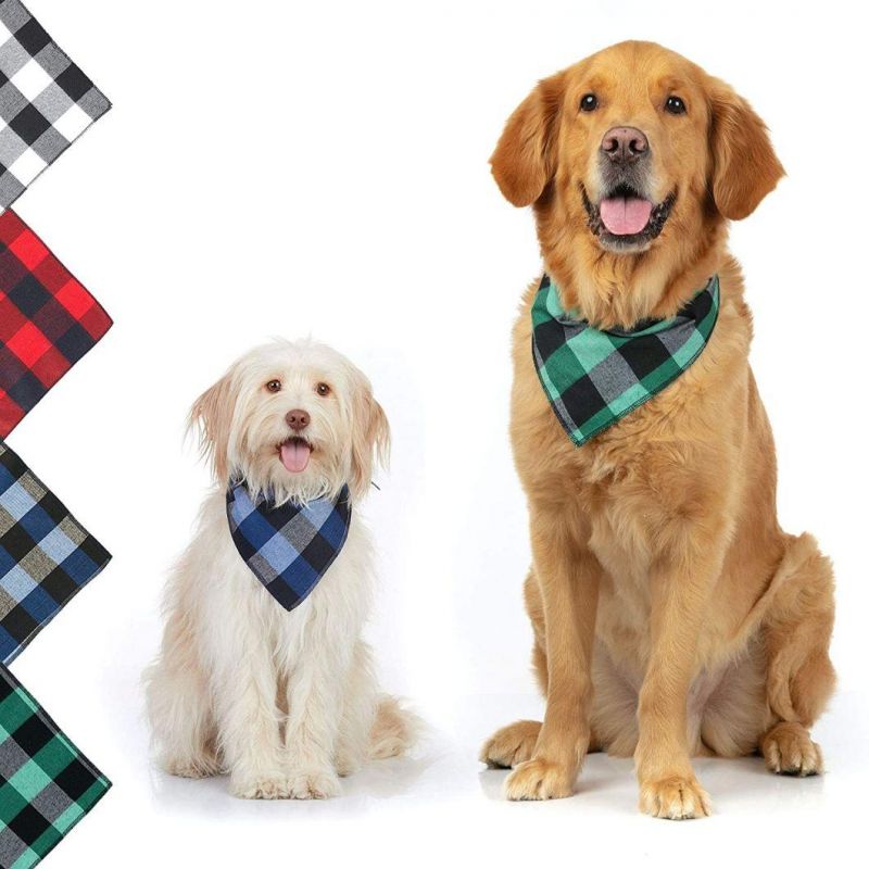 Cotton Bandanas Handkerchiefs Scarfs Triangle Bibs Accessories