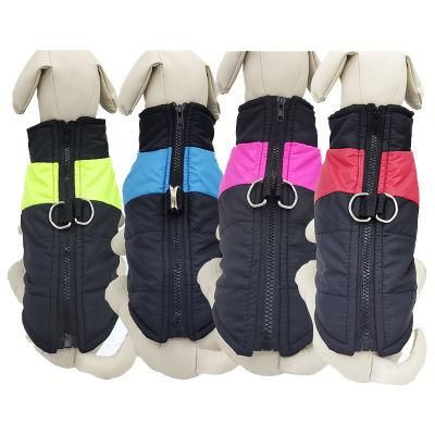 Waterproof Dog Clothes Winter Warm Ski Suit Pet Zipper Coat Pet Clothes Cats and Dogs