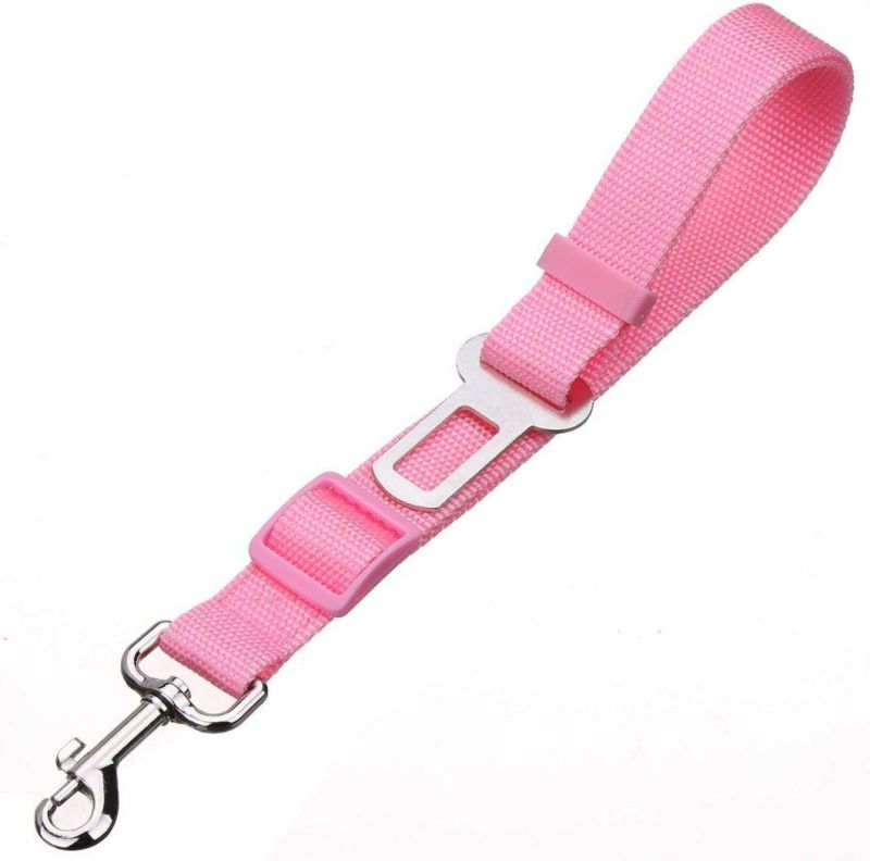 Adjustable Length Pet Dog Cat Car Seat Belt Pet Seat Belt Pet Accessories for Dogs Cats and Pets