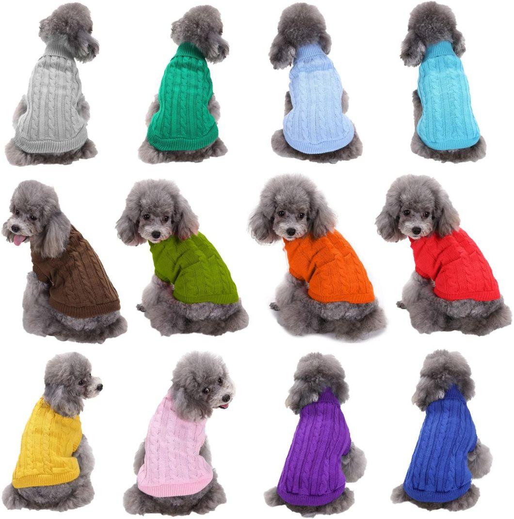 Made of Soft and Comfortable 100% Acrylic Material Dog Sweater