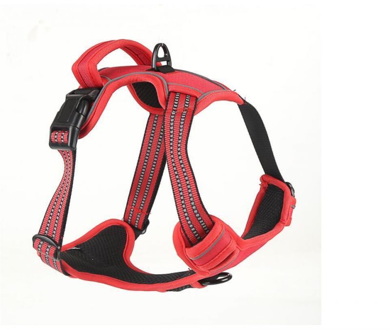 No Pull Dog Harness, Front Clip Vest Harness Dog Car Harnesses with Padded Handle