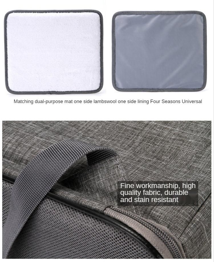 Pet Supplies Cat Bag Portable out Bag Breathable Foldable Pet Backpack